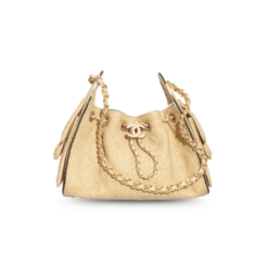 Chanel 25 Mini Shoulder Bag 8.7in/ 22cm Beige Gold Hardware For Women AS5631-B23519-U7618
