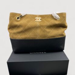 Alternative view of Chanel Shopping Small Tote Bag 14.2in/ 36cm Beige/ Black Gold Hardware For Women AS5634 B20827 U1536