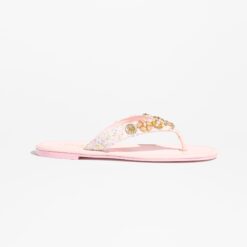 Alternative view of Chanel Blooming Charms Thongs Light Pink For Women G46304-B19719-NAEPT
