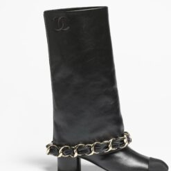 Alternative view of Chanel High Boots Black 50mm For Women – G46677-B21755-94305