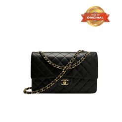 Alternative view of [True-to-ORIGINAL] Chanel Large Classic Handbag Black For Women 30cm/11.7in A58600 Y01864 C3906