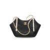 Chanel Small Shopping Bag Black Raffia For Women 11in/28cm AS6015-B22594-U5559