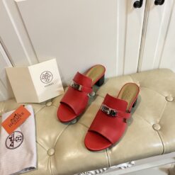 Hermes Candy Sandal Red For Women, Women’s Shoes H211071Z