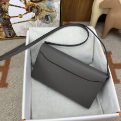 Alternative view of Hermes Constance Long Togo Wallet Grey, Silver Toned Hardware Bag For Women, Women’s Handbags, Shoulder Bags 8.1in/21cm