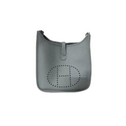 Hermes Evelyne III 29 Bag Light Blue With Silver-Toned Hardware For Women, Women’s Shoulder And Crossbody Bags 11.4in/29cm H056277CK18