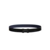 Hermes H Belt Buckle And Reversible Leather Strap 32 mm Noir/Bleu Nuit H080029CY89