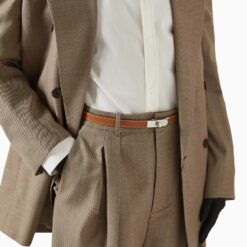 Alternative view of Hermes Kelly Pocket 18 Belt Brown For Women H081120CK37