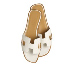 Alternative view of Hermes Oran Sandal Ivory For Women, Women’s Shoes H021056Z
