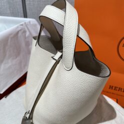 Alternative view of Hermes Picotin Lock 18 White Bag For Women, Women’s Handbags 7.1in/18cm