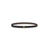 Louis Vuitton LV Mini 15mm Reversible Belt Black For Women M8869W