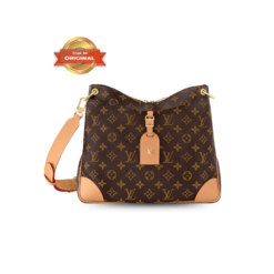 [True-to-ORIGINAL] Louis Vuitton Odeon MM Monogram Canvas Brown For Women 12.2in/31cm LV M45355