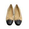 Chanel Ballet Flats Beige For Women