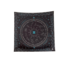 Chanel 25C Coco Square Scarf Black For Women 35.4in/90cm