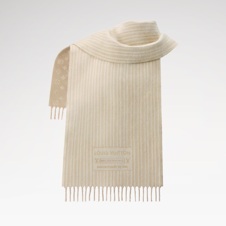 Louis Vuitton My Neverfull Scarf Dune 94.5in/240cm M96621 - Image 4